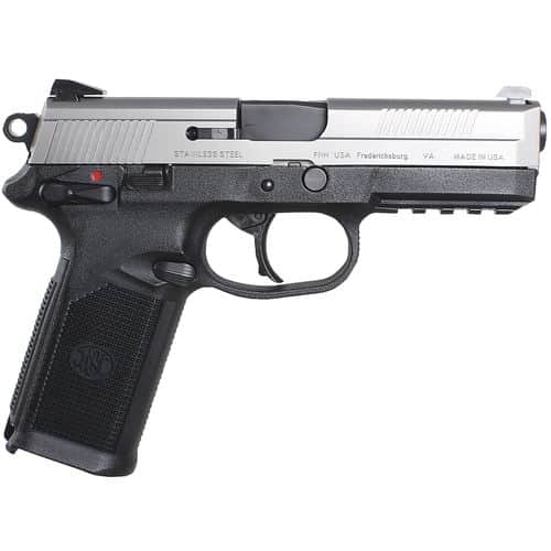 FN 66962 FNX 45 ACP 4.50" 15+1 Black Stainless Steel Slide Black Interchangeable Backstrap Grip Ambidextrous Safety FN 66962 FNX 45 ACP 4.50" 15+1 Black Stainless Steel Slide Black Interchangeable Backstrap Grip Ambidextrous Safety