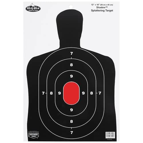 Birchwood Casey 35707 Dirty Bird BC-27 Silhouette Hanging Tagboard Target 12" x 18" 8 Per Pack Birchwood Casey 35707 Dirty Bird BC-27 Silhouette Hanging Tagboard Target 12" x 18" 8 Per Pack