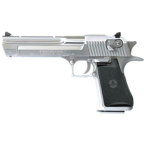 Magnum Research DE44CABC Desert Eagle Mark XIX *CA Compliant 44 Rem Mag 6" 8+1 Brushed Chrome Carbon Steel Frame & Cylinder Black Polymer Grip Magnum Research DE44CABC Desert Eagle Mark XIX *CA Compliant 44 Rem Mag 6" 8+1 Brushed Chrome Carbon Steel Frame & Cylinder Black Polymer Grip