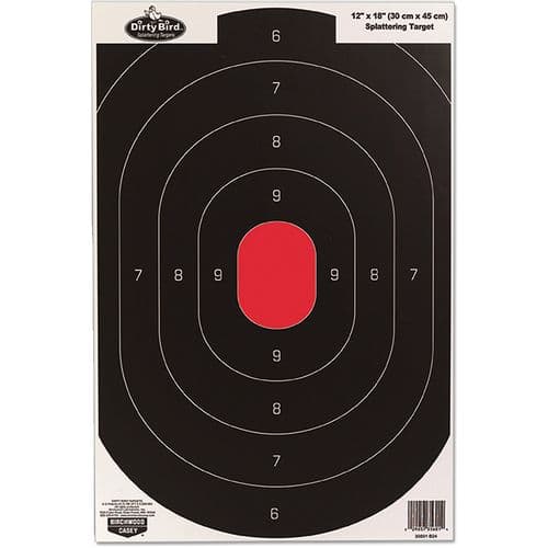 Birchwood Casey 35608 Dirty Bird Silhouette Hanging Tagboard Target 12" x 18" 8 Per Pack Birchwood Casey 35608 Dirty Bird Silhouette Hanging Tagboard Target 12" x 18" 8 Per Pack