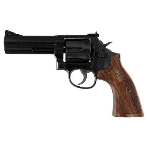 Smith & Wesson 150909 586 Classic 357 Mag 6rd 4" Blued Carbon Steel Wood Grip Smith & Wesson 150909 586 Classic 357 Mag 6rd 4" Blued Carbon Steel Wood Grip