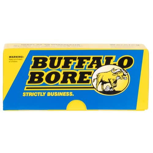 Buffalo Bore Ammunition 8C/20 Lever Gun 45-70 Gov 350 gr Semi-Jacketed Flat Point (SJFP) 20 Bx/ 12 Cs Buffalo Bore Ammunition 8C/20 Lever Gun 45-70 Gov 350 gr Semi-Jacketed Flat Point (SJFP) 20 Bx/ 12 Cs