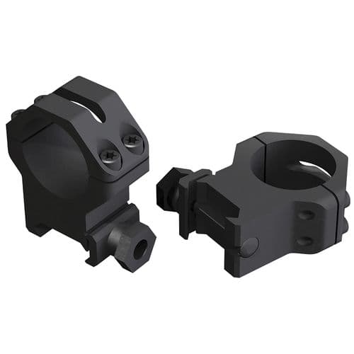 Weaver Mounts 48362 Scope Ring Set Four Hole Skeleton Picatinny/Weaver Extra High 1" Black Anodized Aluminum Weaver Mounts 48362 Scope Ring Set Four Hole Skeleton Picatinny/Weaver Extra High 1" Black Anodized Aluminum