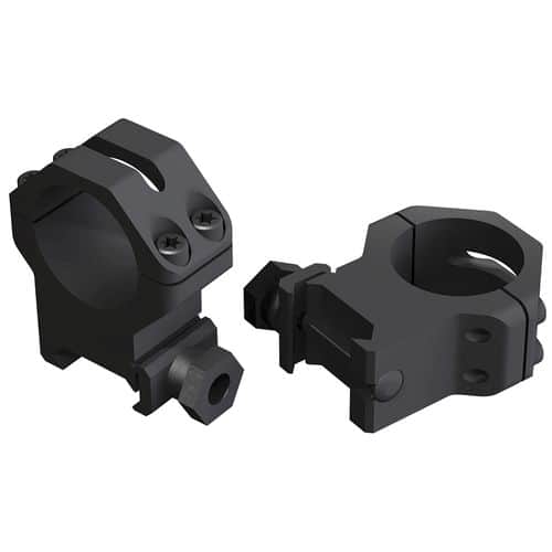 Weaver Mounts 48363 Scope Ring Set Four Hole Skeleton Picatinny/Weaver XX-High 1" Black Anodized Aluminum Weaver Mounts 48363 Scope Ring Set Four Hole Skeleton Picatinny/Weaver XX-High 1" Black Anodized Aluminum