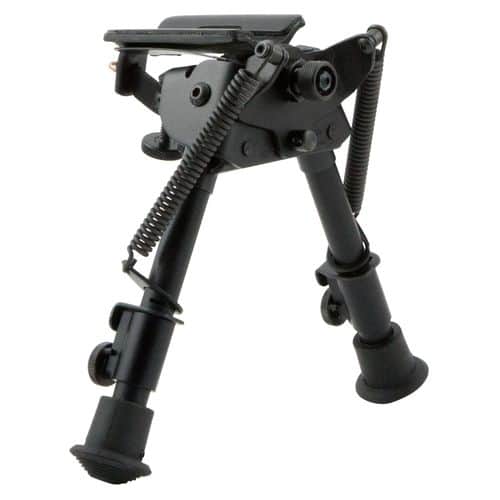 Harris Bipods S-BR Swivel BR Swivel Stud, 6-9", Black Steel/Aluminum, Rubber Feet Harris Bipods S-BR Swivel BR Swivel Stud, 6-9", Black Steel/Aluminum, Rubber Feet