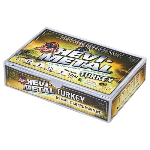 HEVI-Shot HS32045 Hevi-Metal Turkey 20 Gauge 3" 1 oz 4,6 Shot 5 Bx/ 10 Cs HEVI-Shot HS32045 Hevi-Metal Turkey 20 Gauge 3" 1 oz 4,6 Shot 5 Bx/ 10 Cs