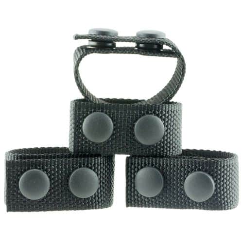 Blackhawk 44B351BK Belt Keeper 2.25" Black Nylon Snap Mount Blackhawk 44B351BK Belt Keeper 2.25" Black Nylon Snap Mount