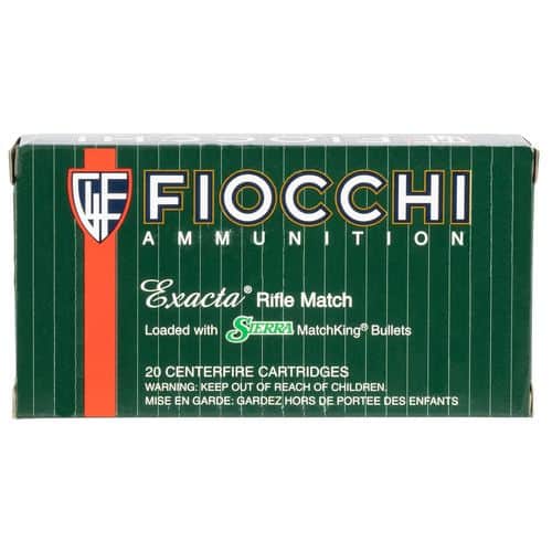 Fiocchi 300WMMKE Exacta 300 Win Mag 190 gr Sierra MatchKing Hollow Point Boat-Tail 20 Bx/ 10 Cs Fiocchi 300WMMKE Exacta 300 Win Mag 190 gr Sierra MatchKing Hollow Point Boat-Tail 20 Bx/ 10 Cs