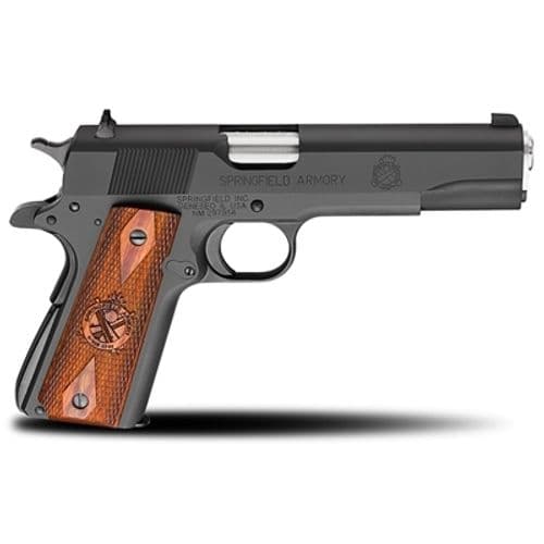 Springfield Armory Parkerized Steel Milspec 1911 .45 ACP Handgun 5 inch barrel Springfield Armory Parkerized Steel Milspec 1911 .45 ACP Handgun 5 inch barrel