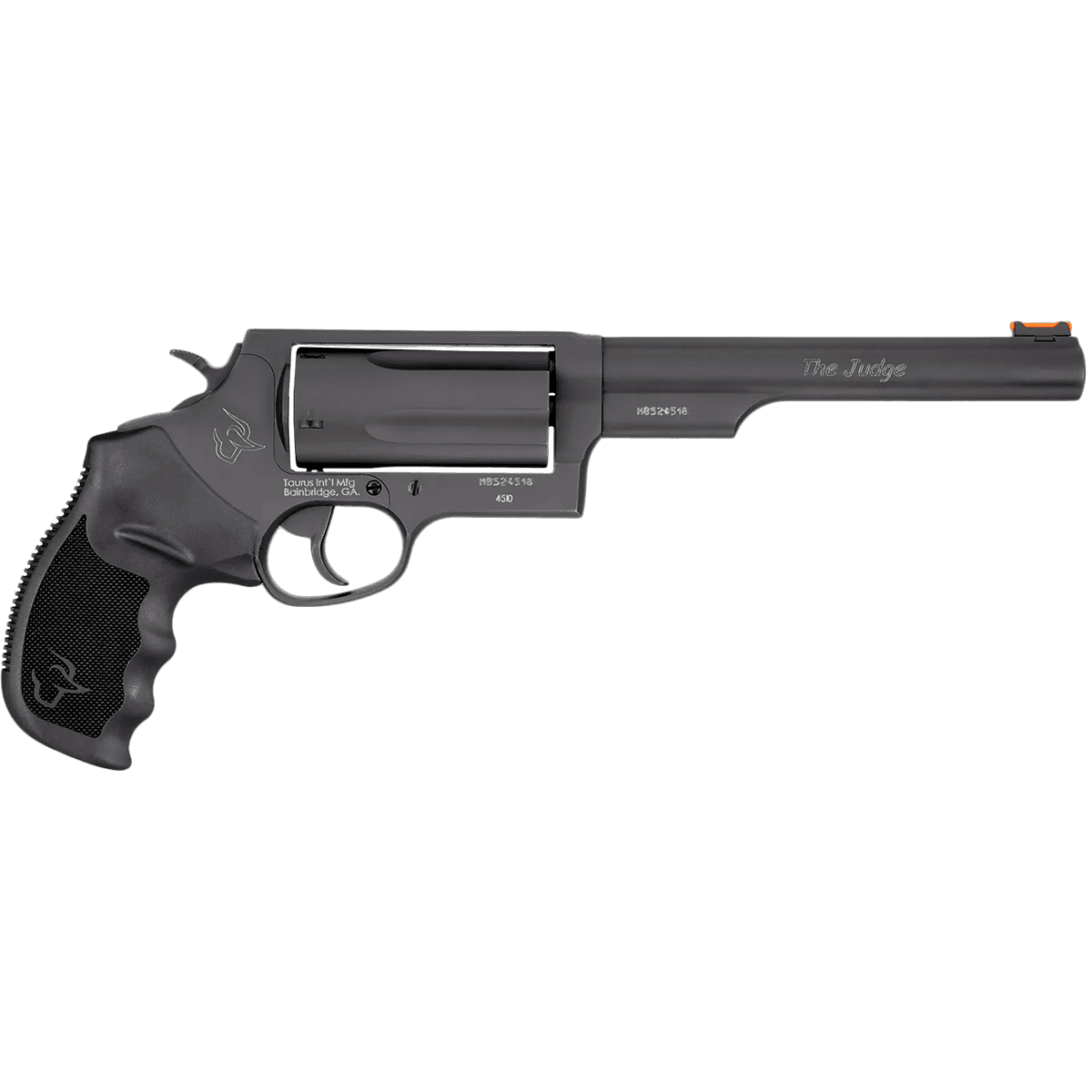 Taurus 2441061MAG Judge Magnum 45 Colt (LC) Caliber or 2.50/3" 410 Gauge with 6.50" Barrel, 5rd Taurus 2441061MAG Judge Magnum 45 Colt (LC) Caliber or 2.50/3" 410 Gauge with 6.50" Barrel, 5rd
