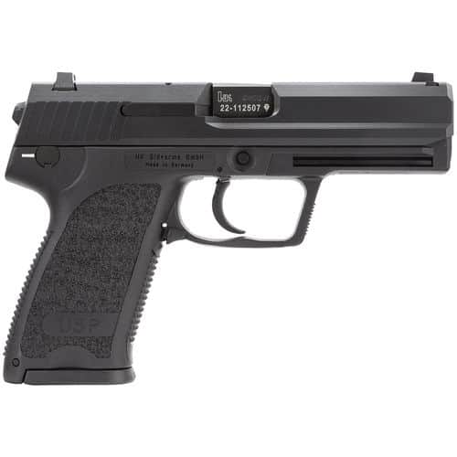 HK 81000318 USP V7 LEM 40 S&W 4.25" 13+1 (2) Black Black Steel Slide Black Polymer Grip HK 81000318 USP V7 LEM 40 S&W 4.25" 13+1 (2) Black Black Steel Slide Black Polymer Grip