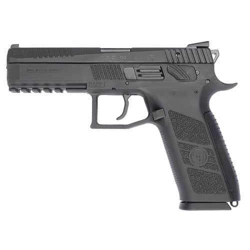 CZ-USA 91620 P-09 9mm Luger 4.54" 19+1 Black Black Steel Slide Black Polymer Grip CZ-USA 91620 P-09 9mm Luger 4.54" 19+1 Black Black Steel Slide Black Polymer Grip