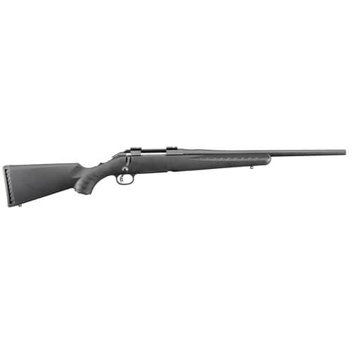 Ruger 6908 American Compact 243 Win 4+1 18" Matte Black Black Synthetic Stock Right Hand Ruger 6908 American Compact 243 Win 4+1 18" Matte Black Black Synthetic Stock Right Hand