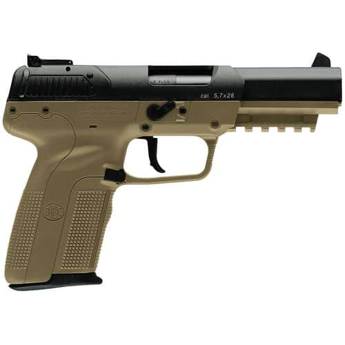 FN 3868929352 Five-seveN *CA Compliant 5.7x28mm 4.80" 10+1 Flat Dark Earth Black Steel Slide Flat Dark Earth Polymer Grip FN 3868929352 Five-seveN *CA Compliant 5.7x28mm 4.80" 10+1 Flat Dark Earth Black Steel Slide Flat Dark Earth Polymer Grip