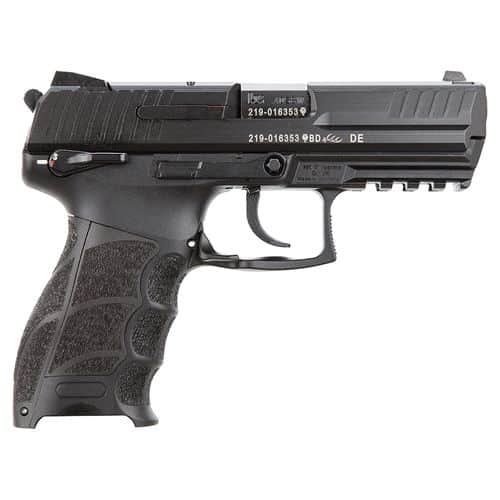 HK 81000129 P30 V3 *MA Compliant 40 S&W 3.85" 10+1 (2) Black Black Steel Slide Black Interchangeable Backstrap Grip Ambi Safety/Decocker HK 81000129 P30 V3 *MA Compliant 40 S&W 3.85" 10+1 (2) Black Black Steel Slide Black Interchangeable Backstrap Grip Ambi Safety/Decocker