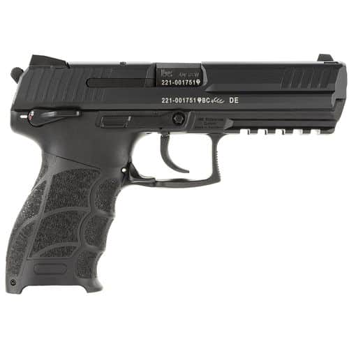 HK 81000133 P30L V3 *MA Compliant 40 S&W 4.45" 10+1 Black Black Steel Long Slide Black Interchangeable Backstrap Grip Ambi Safety/Decocker HK 81000133 P30L V3 *MA Compliant 40 S&W 4.45" 10+1 Black Black Steel Long Slide Black Interchangeable Backstrap Grip Ambi Safety/Decocker