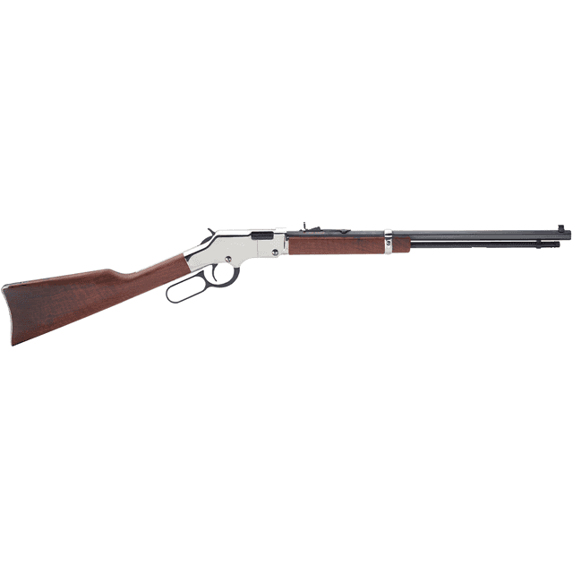 Henry H004S Golden Boy Silver Lever Action 22 Short,Long,LR 16 LR/21 Short 20" Octagon Barrel Nickel Plated American Walnut Right Hand Henry H004S Golden Boy Silver Lever Action 22 Short,Long,LR 16 LR/21 Short 20" Octagon Barrel Nickel Plated American Walnut Right Hand