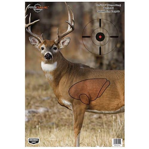 Birchwood Casey 35401 Pregame Deer Hanging Paper Target 16.50" x 24" 3 Per Pack Birchwood Casey 35401 Pregame Deer Hanging Paper Target 16.50" x 24" 3 Per Pack