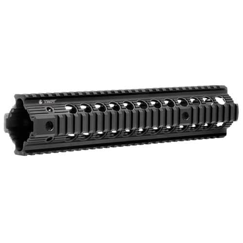 Troy Ind STRXBR111BT00 Bravo Rail Aluminum Black Anodized 11" for AR-15, M16 Troy Ind STRXBR111BT00 Bravo Rail Aluminum Black Anodized 11" for AR-15, M16