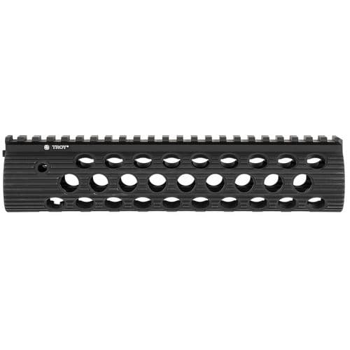Troy Ind STRXAL190BT01 Alpha Rail Aluminum Black Anodized 9" for AR-15, M16 Troy Ind STRXAL190BT01 Alpha Rail Aluminum Black Anodized 9" for AR-15, M16