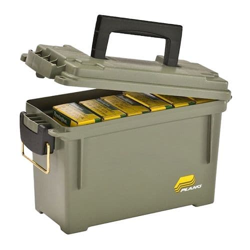 Plano 131200 Element Proof Field/Ammo Box 30 Cal OD Green Interior 9.5" x 4.25" x 6.50" Plano 131200 Element Proof Field/Ammo Box 30 Cal OD Green Interior 9.5" x 4.25" x 6.50"