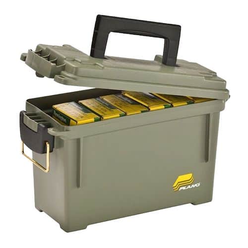 Plano 131200 Element Proof Field/Ammo Box 30 Cal OD Green Interior 9.5" x 4.25" x 6.50" Plano 131200 Element Proof Field/Ammo Box 30 Cal OD Green Interior 9.5" x 4.25" x 6.50"