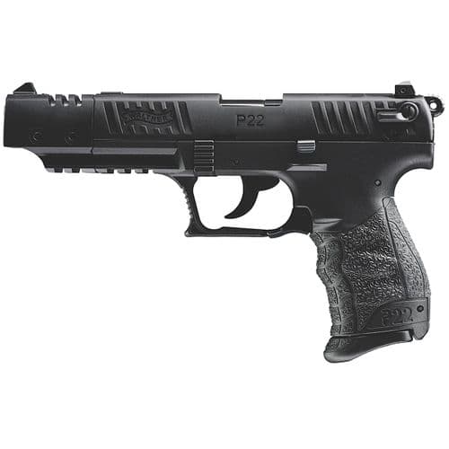 Walther P22 Target Black .22 LR 5" DA/SA 10+1 Pistol Walther P22 Target Black .22 LR 5" DA/SA 10+1 Pistol