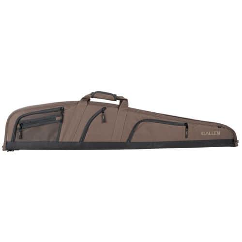 Allen 99546 Daytona Rifle Case 46" Mocha Brown Endura with Black Trim with Accessory Pockets, Adjustable Sling & Easy Clean Lining for Scoped Rifle Allen 99546 Daytona Rifle Case 46" Mocha Brown Endura with Black Trim with Accessory Pockets, Adjustable Sling & Easy Clean Lining for Scoped Rifle