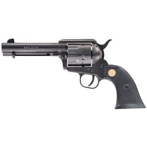 Chiappa Firearms CF340155 SAA 1873 22 LR 10rd 4.75" Overall Blued Steel with Black Polymer Grip Chiappa Firearms CF340155 SAA 1873 22 LR 10rd 4.75" Overall Blued Steel with Black Polymer Grip