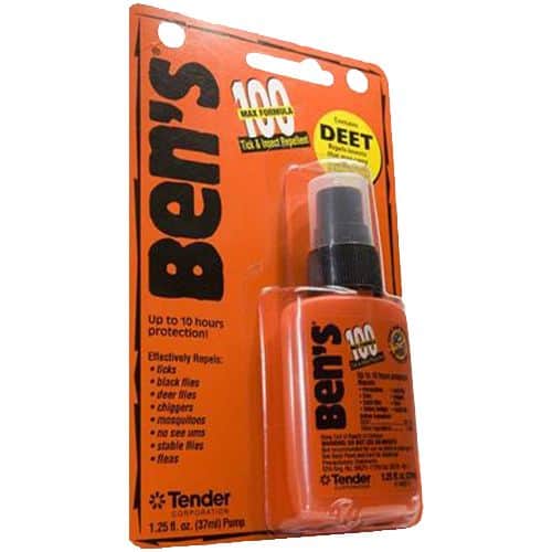Ben's 00067070 Ben's 100 Max Odorless 1.25 oz Effective Up to 10 hrs Ben's 00067070 Ben's 100 Max Odorless 1.25 oz Effective Up to 10 hrs