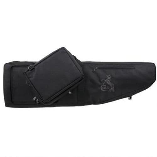 Bulldog Cases Colt Logo Elite Double Tactical Rifle Case with Detachable Pouch 47" Shoulder Strap Nylon Black Bulldog Cases Colt Logo Elite Double Tactical Rifle Case with Detachable Pouch 47" Shoulder Strap Nylon Black