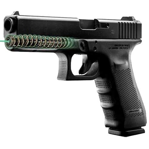 LaserMax LMSG417G Guide Rod Laser 5mW Green Laser with 532nM Wavelength, 20 yds Day/300 yds Night Range & Made of Aluminum for Glock 17, 34 Gen4 LaserMax LMSG417G Guide Rod Laser 5mW Green Laser with 532nM Wavelength, 20 yds Day/300 yds Night Range & Made of Aluminum for Glock 17, 34 Gen4