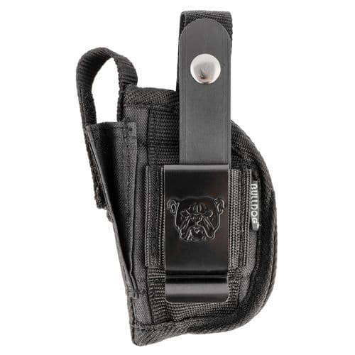 Bulldog FSN19SC Extreme OWB Black Nylon Belt Loop/Clip Fits S&W Bodyguard Fits 2" Barrel Ambidextrous Bulldog FSN19SC Extreme OWB Black Nylon Belt Loop/Clip Fits S&W Bodyguard Fits 2" Barrel Ambidextrous