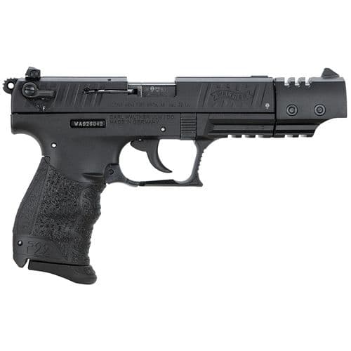 Walther Arms 5120334 P22 Target *CA Compliant 22 LR 5" 10+1 Black Black Polymer Grip Walther Arms 5120334 P22 Target *CA Compliant 22 LR 5" 10+1 Black Black Polymer Grip