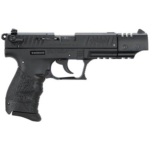 Walther Arms 5120334 P22 Target *CA Compliant 22 LR 5" 10+1 Black Black Polymer Grip Walther Arms 5120334 P22 Target *CA Compliant 22 LR 5" 10+1 Black Black Polymer Grip