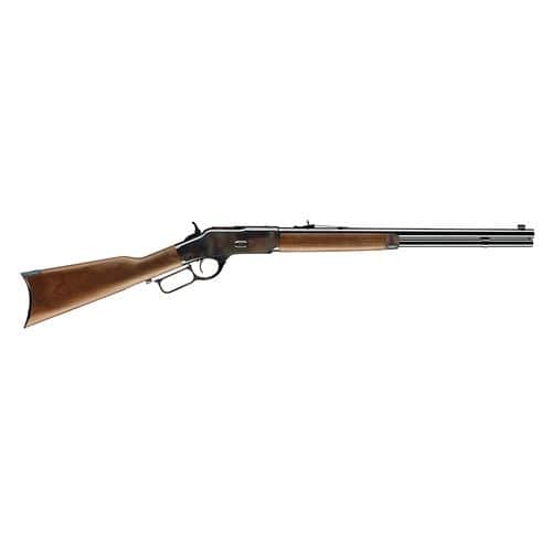 Winchester Guns 534202137 Model 1873 Short Rifle 357 Mag 10+1 20" Satin Oiled Walnut Fixed Straight Grip Stock Color Case Hardened Right Hand Winchester Guns 534202137 Model 1873 Short Rifle 357 Mag 10+1 20" Satin Oiled Walnut Fixed Straight Grip Stock Color Case Hardened Right Hand