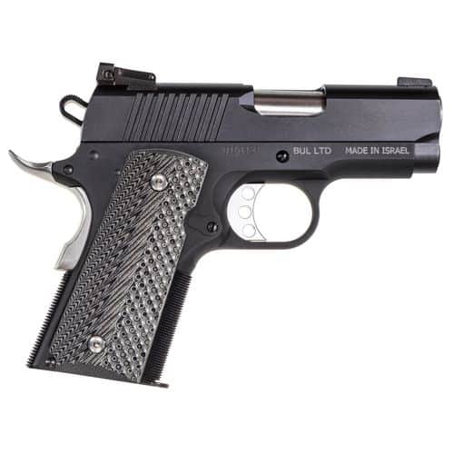 Magnum Research DE1911U 1911 Undercover 45 ACP 3" 6+1 Black Aluminum Frame Black Carbon Steel Slide Black & Gray G10 Grip Magnum Research DE1911U 1911 Undercover 45 ACP 3" 6+1 Black Aluminum Frame Black Carbon Steel Slide Black & Gray G10 Grip