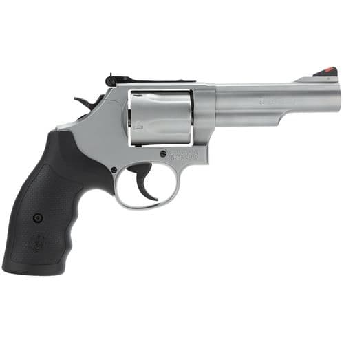 Smith & Wesson 162069 69 44 Rem Mag 5rd 4.25" Matte Stainless Steel Black Polymer Grip Smith & Wesson 162069 69 44 Rem Mag 5rd 4.25" Matte Stainless Steel Black Polymer Grip