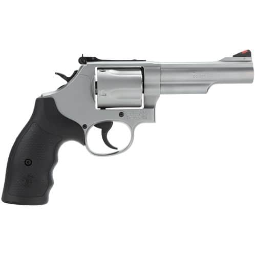 Smith & Wesson 162069 69 44 Rem Mag 5rd 4.25" Matte Stainless Steel Black Polymer Grip Smith & Wesson 162069 69 44 Rem Mag 5rd 4.25" Matte Stainless Steel Black Polymer Grip