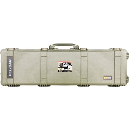 Pelican 1750000130 Protector Long Case 53" OD Green Polypropylene Rifle/Shotgun w/Wheels Pelican 1750000130 Protector Long Case 53" OD Green Polypropylene Rifle/Shotgun w/Wheels