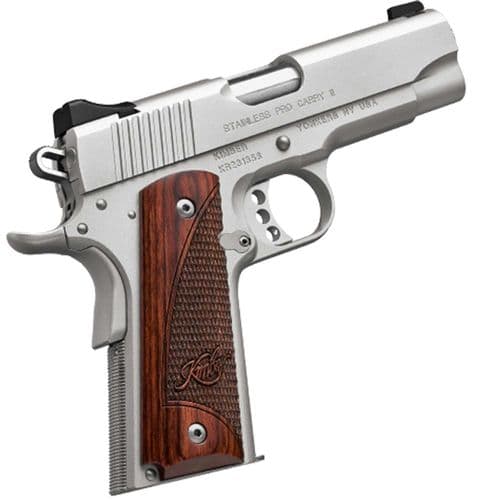 Kimber America Stainless Pro Carry II .45 ACP 1911 Handgun Kimber America Stainless Pro Carry II .45 ACP 1911 Handgun