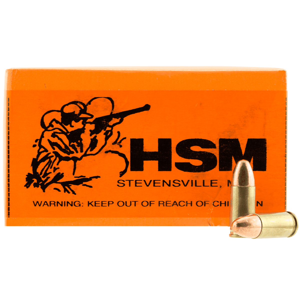 HSM 9MM4R Training 9mm Luger 124 gr Full Metal Jacket (FMJ) 50 Bx Handgun Ammo HSM 9MM4R Training 9mm Luger 124 gr Full Metal Jacket (FMJ) 50 Bx Handgun Ammo