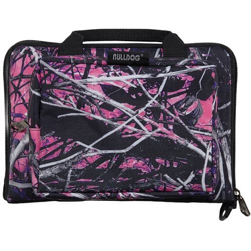 Bulldog BD915MDG Deluxe Mini Range Bag Water Resistant Muddy Girl Nylon with Inside & Outer Storage Pockets 11" x 7" x 2" Interior Dimensions Bulldog BD915MDG Deluxe Mini Range Bag Water Resistant Muddy Girl Nylon with Inside & Outer Storage Pockets 11" x 7" x 2" Interior Dimensions
