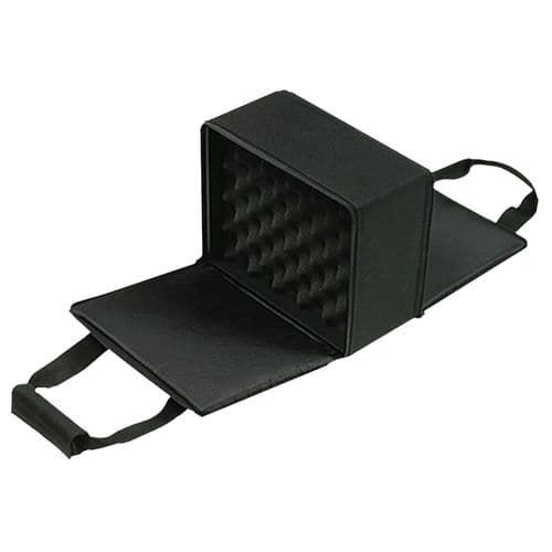 Bulldog BD522 Hard-Sided Pistol Case made of Water-Resistant Nylon with Black Finish, Fur Lining, Egg Crate Foam, Velcro Accessory Pocket & Double Locking Zipper Holds up to 4 Handguns 11" x 9" x 6" Interior Dimensions Bulldog BD522 Hard-Sided Pistol Case made of Water-Resistant Nylon with Black Finish, Fur Lining, Egg Crate Foam, Velcro Accessory Pocket & Double Locking Zipper Holds up to 4 Handguns 11" x 9" x 6" Interior Dimensions