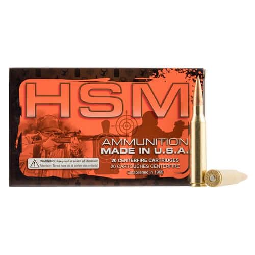 HSM 338LAP3N68 Match 338 Lapua Mag 300 gr Hollow Point Boat-Tail (HPBT) 20 Bx/ 10 Cs HSM 338LAP3N68 Match 338 Lapua Mag 300 gr Hollow Point Boat-Tail (HPBT) 20 Bx/ 10 Cs