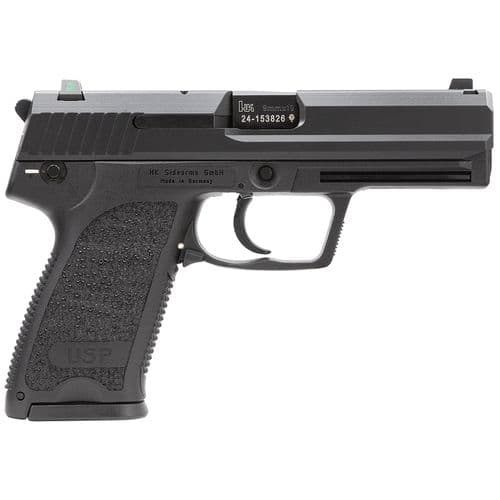 HK 81000334 USP Compact V7 LEM 9mm Luger 3.58" 13+1 (3) Black Black Steel Slide Black Polymer Grip Night Sights HK 81000334 USP Compact V7 LEM 9mm Luger 3.58" 13+1 (3) Black Black Steel Slide Black Polymer Grip Night Sights