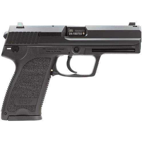 HK 81000312 USP V7 LEM 9mm Luger 4.25" 15+1 (3) Black Black Steel Slide Black Polymer Grip Night Sights No Manual HK 81000312 USP V7 LEM 9mm Luger 4.25" 15+1 (3) Black Black Steel Slide Black Polymer Grip Night Sights No Manual