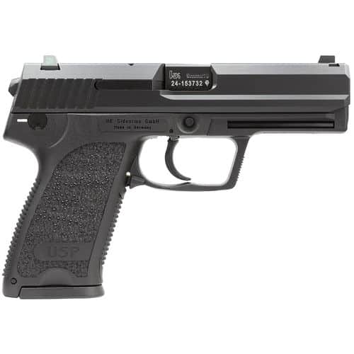 HK 81000312 USP V7 LEM 9mm Luger 4.25" 15+1 (3) Black Black Steel Slide Black Polymer Grip Night Sights No Manual HK 81000312 USP V7 LEM 9mm Luger 4.25" 15+1 (3) Black Black Steel Slide Black Polymer Grip Night Sights No Manual
