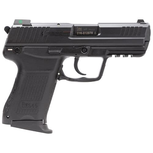 HK 81000019 HK45 Compact V1 *MA Compliant 45 ACP 3.94" 8+1 (3) Black Black Steel Slide Black Interchangeable Backstrap Grip Night Sights HK 81000019 HK45 Compact V1 *MA Compliant 45 ACP 3.94" 8+1 (3) Black Black Steel Slide Black Interchangeable Backstrap Grip Night Sights
