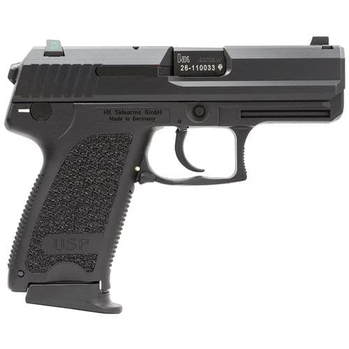 HK 81000341 USP Compact V7 LEM 40 S&W 3.58" 12+1 (3) Black Black Steel Slide Black Polymer Grip Night Sights No Manual HK 81000341 USP Compact V7 LEM 40 S&W 3.58" 12+1 (3) Black Black Steel Slide Black Polymer Grip Night Sights No Manual
